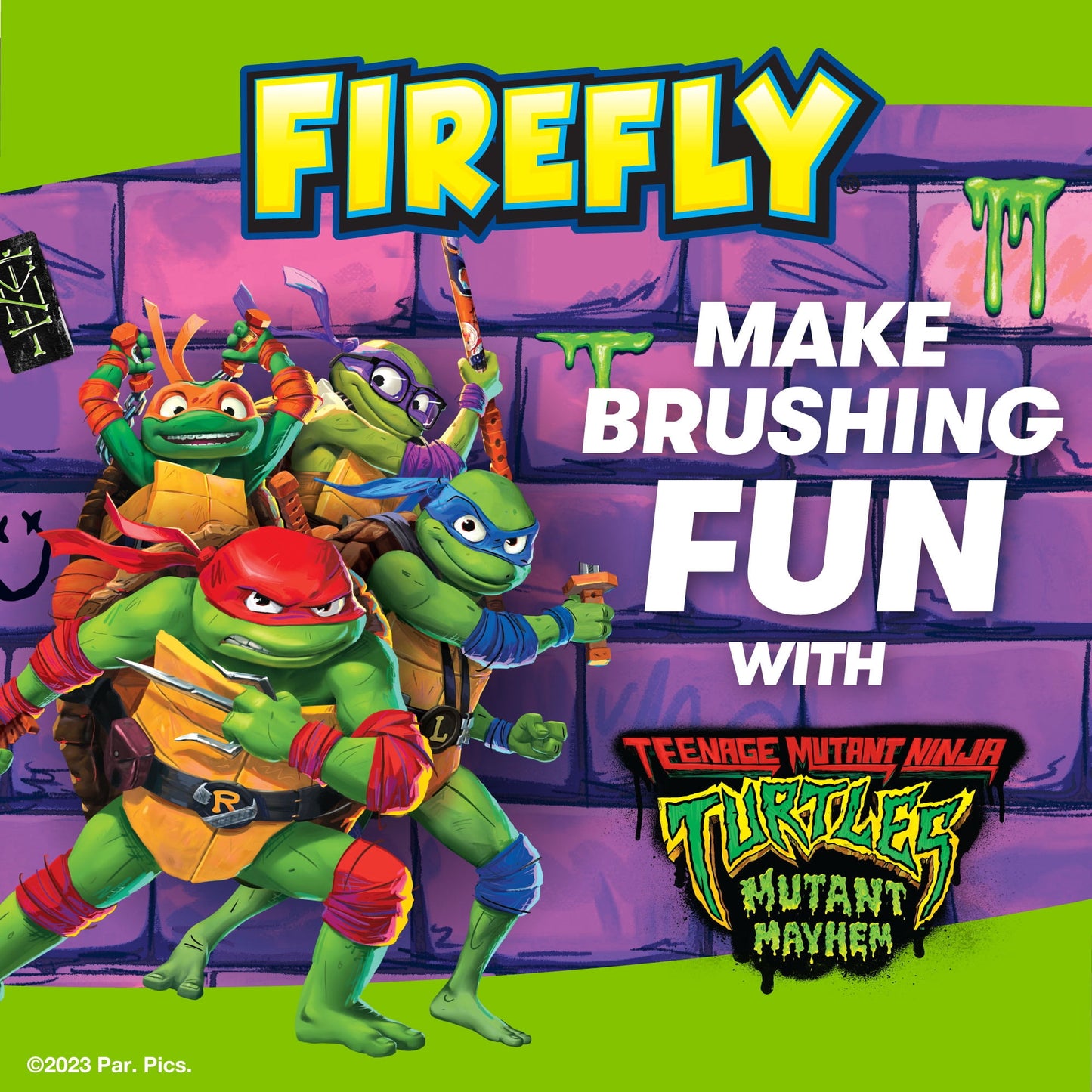 Teenage Mutant Ninja Turtles Cepillo de Dientes Eléctrico para Niños