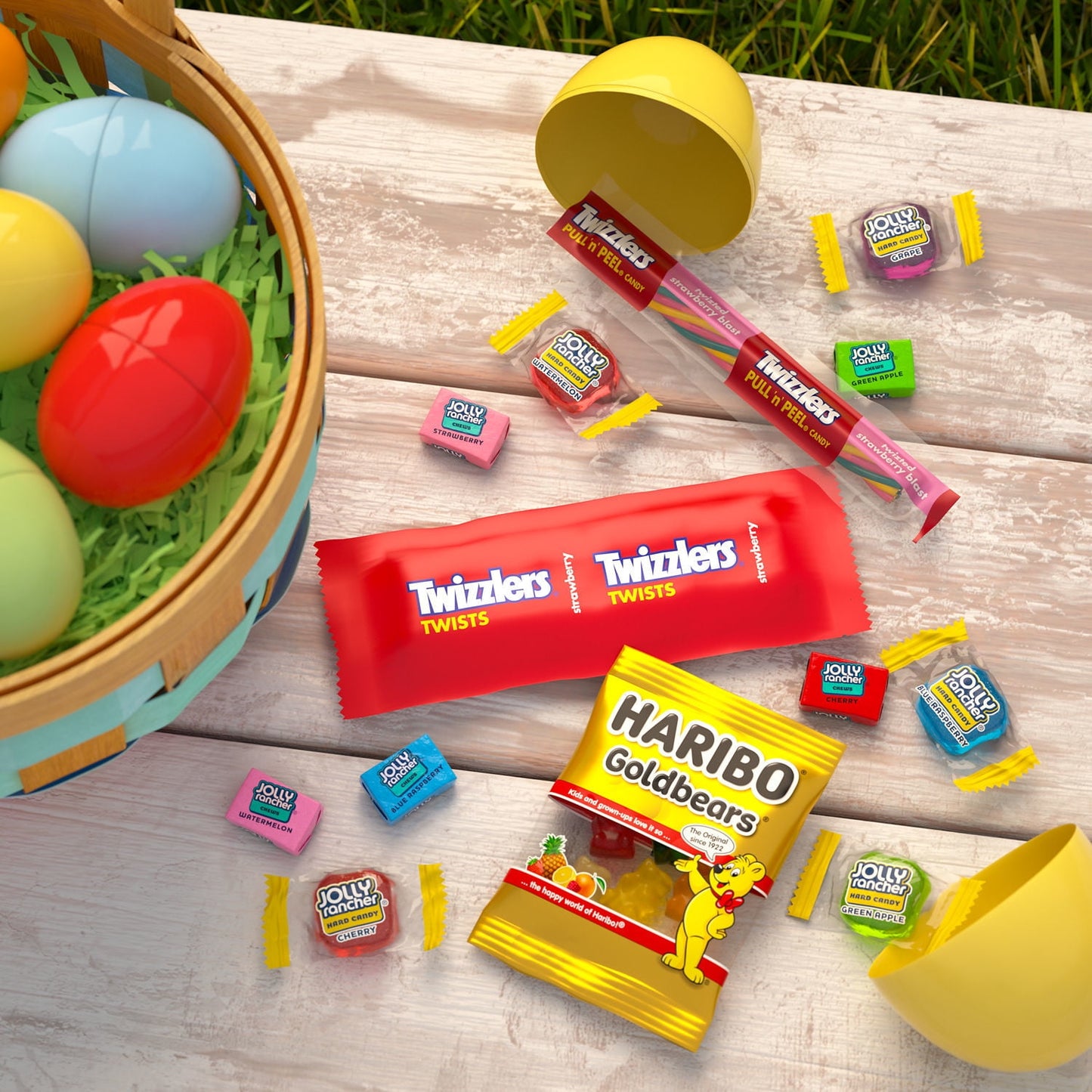 Caramelo de Pascua con Sabor a Frutas Variadas Bolsa de 28.96 oz, 105 Piezas