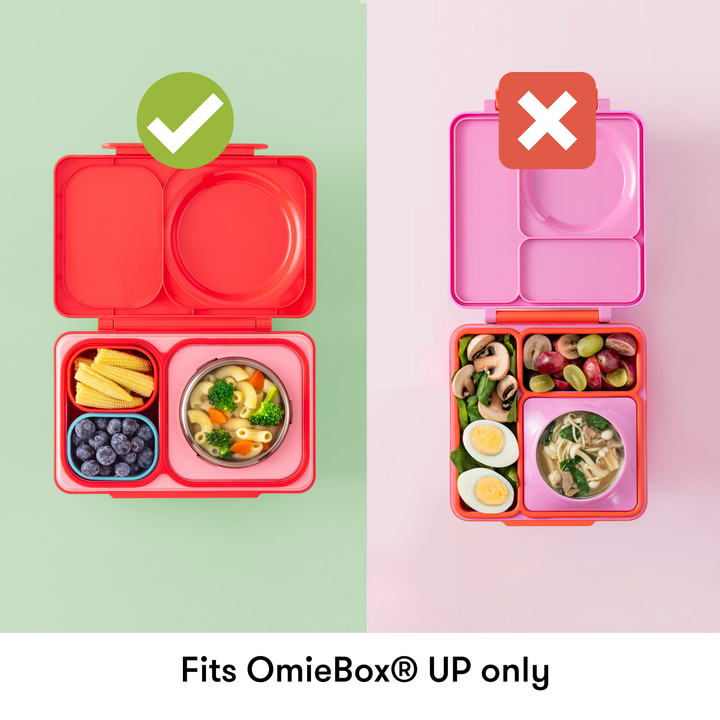 OmieBox UP Dip Containers Blue/Orange