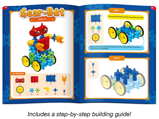 Remote-Control Gear-Bot