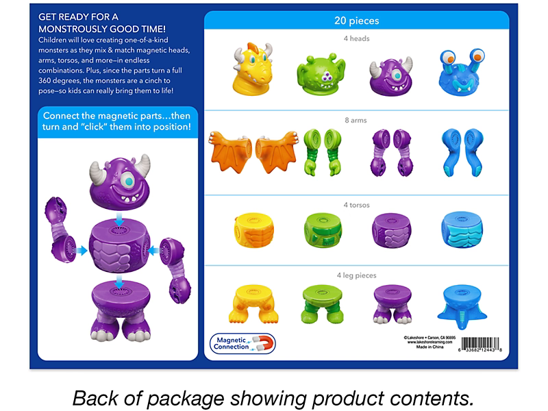 Create & Play Magnetic Monsters