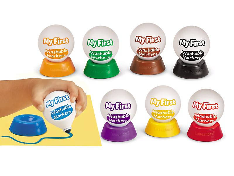 My First Washable Markers - Set of 8