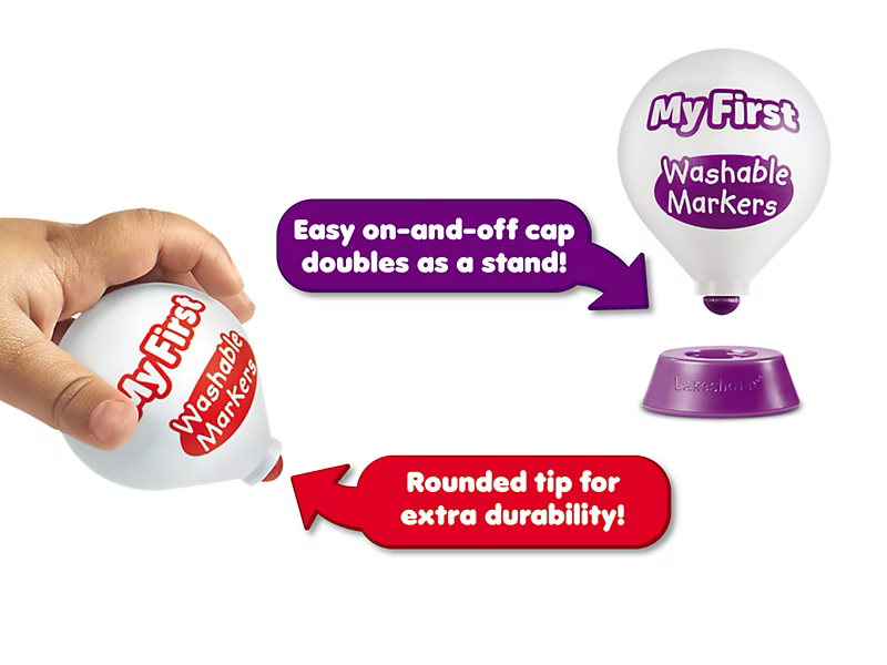 My First Washable Markers - Set of 8