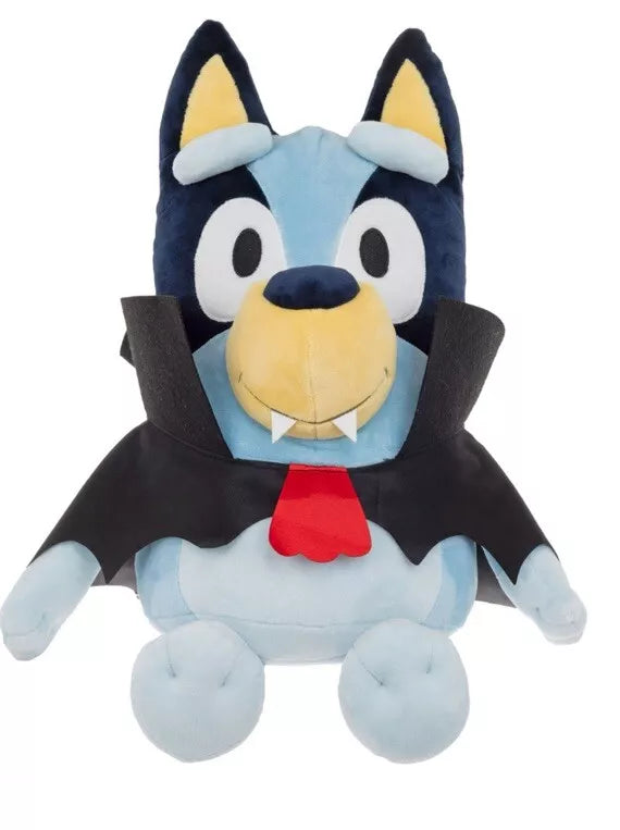 Peluche Bluey Halloween Vampiro 18 Pulgadas Original