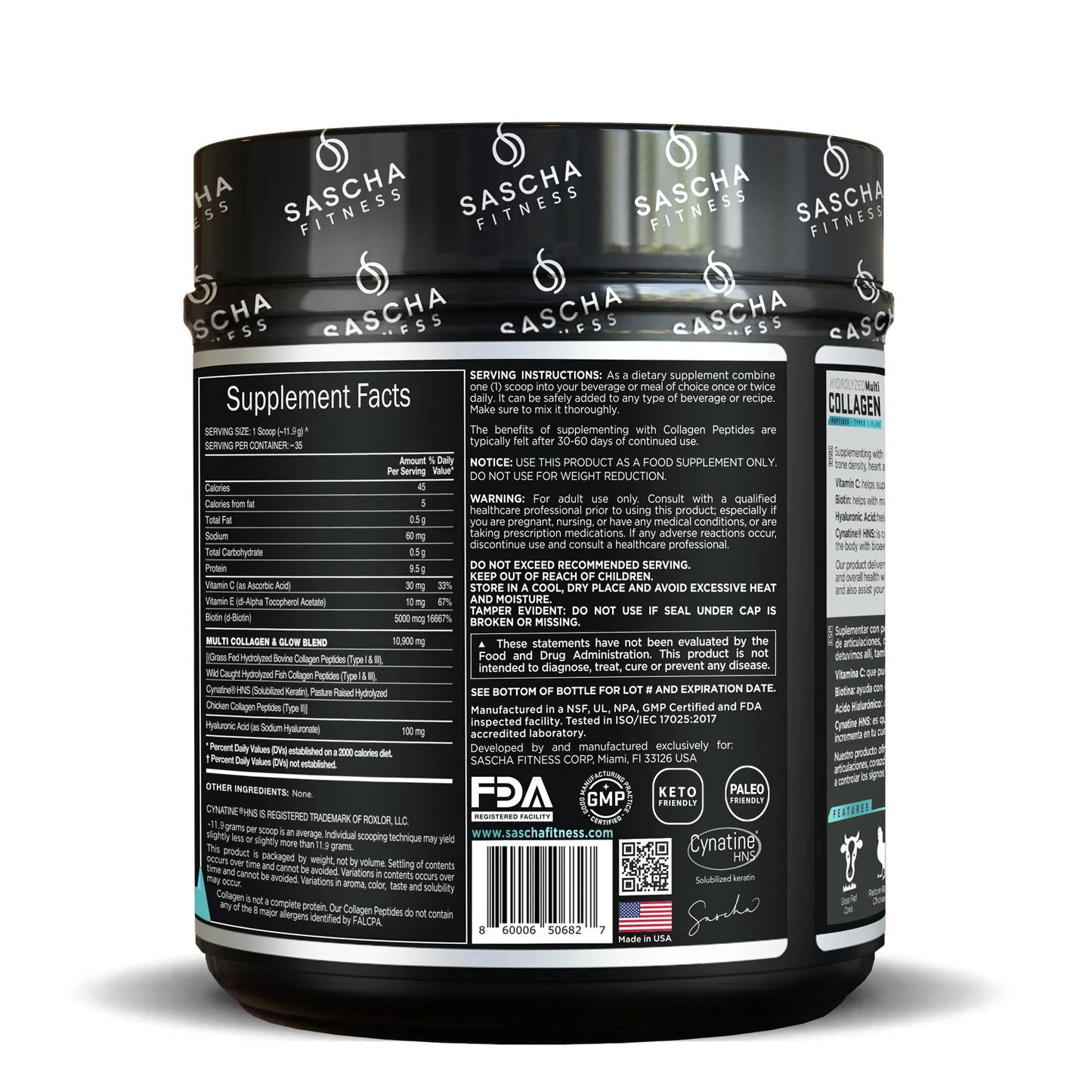 HYDROLYZED MULTI COLLAGEN UNFLAVORED