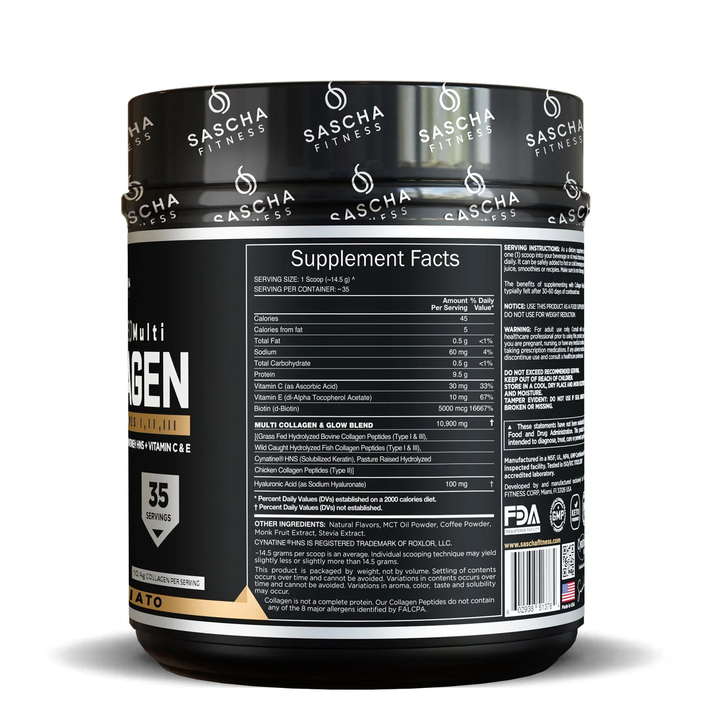 HYDROLYZED MULTI COLLAGEN CARAMEL MACCHIATO