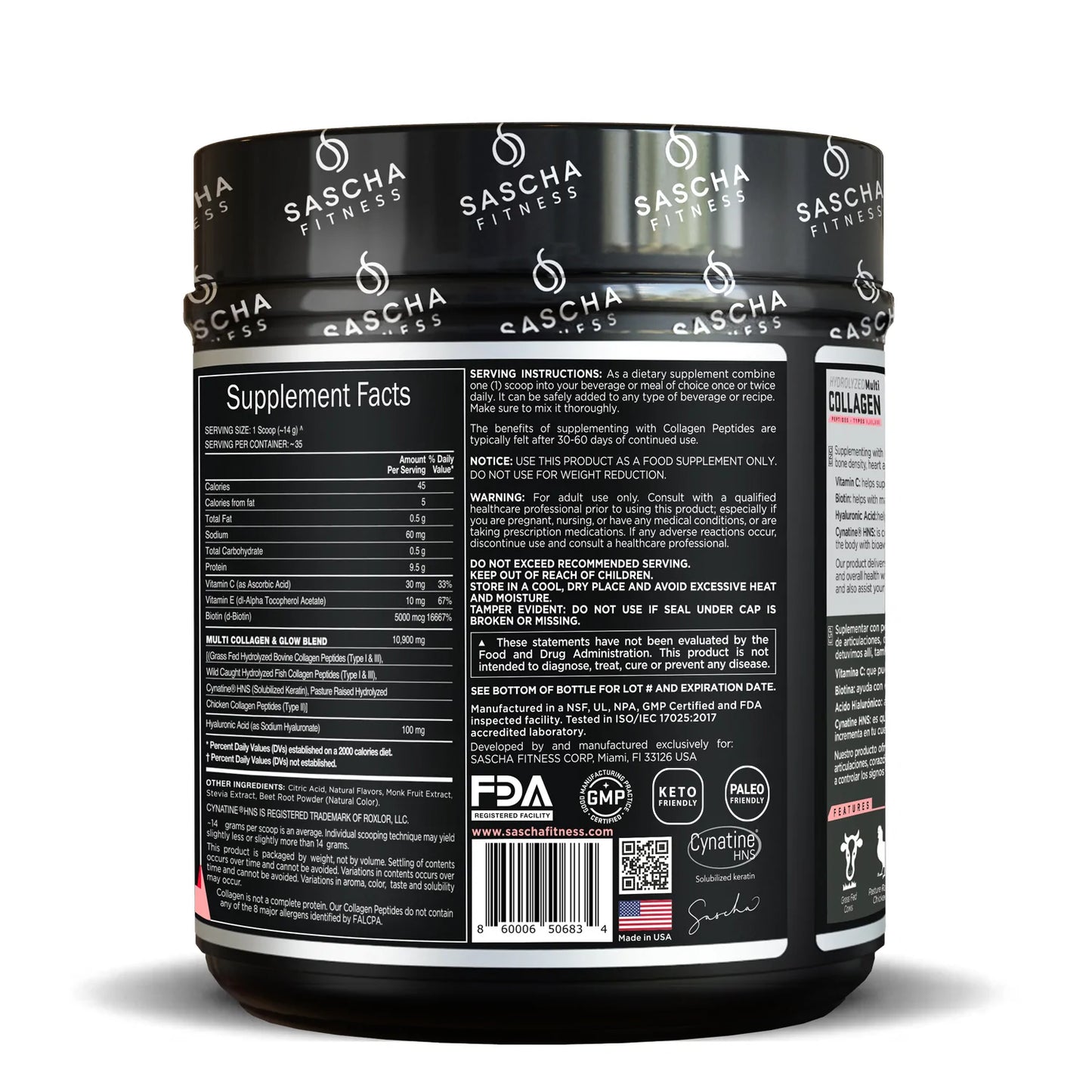 HYDROLYZED MULTI COLLAGEN STRAWBERRY LEMONADE