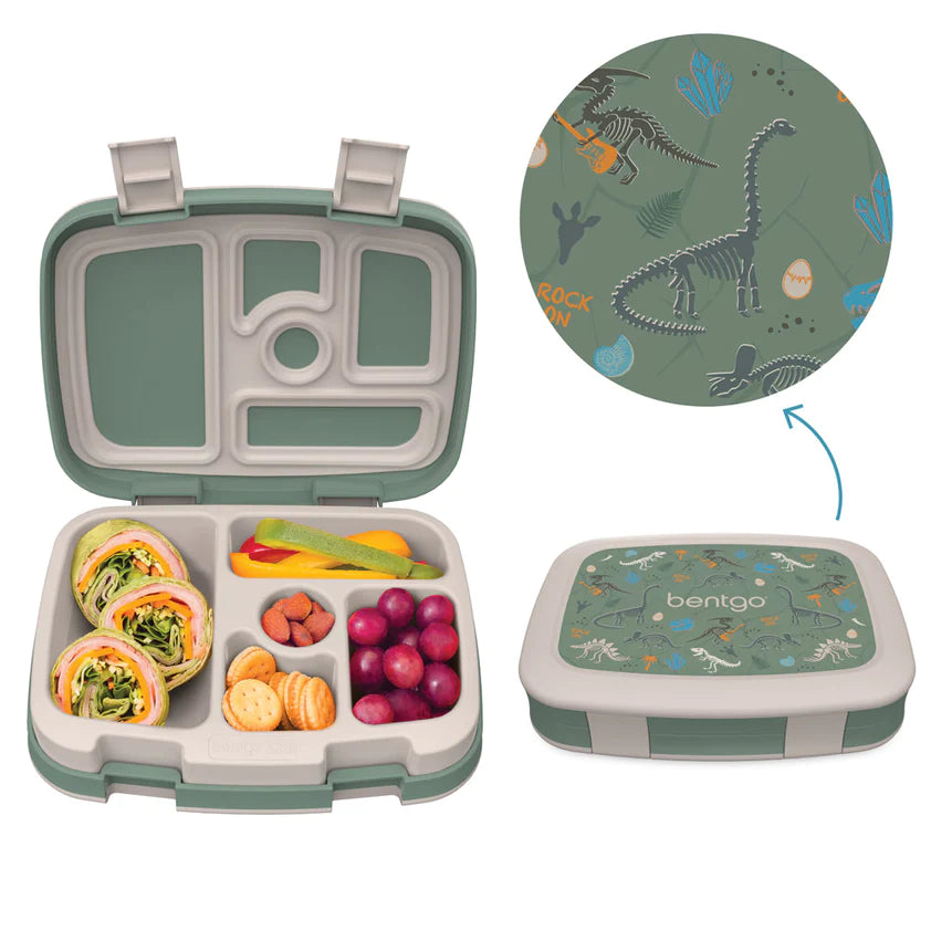 Kids Prints Lunch Box Dino Fossils
