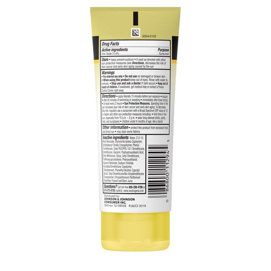 Neutrogena Sheer Zinc Kids Mineral Sunscreen Lotion SPF 50+