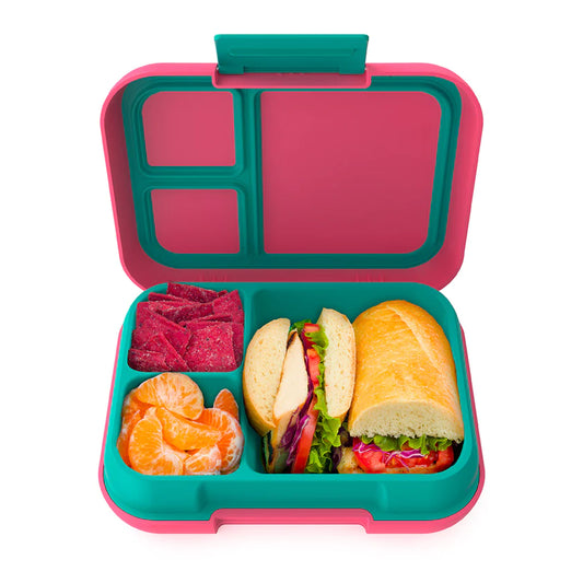 Pop Lunch Box Bright Coral/Teal