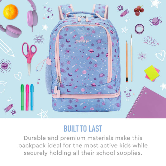 Backpack & Lunch Bag Lavender Galaxy