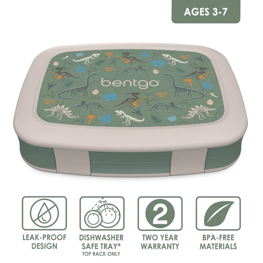 Kids Prints Lunch Box Dino Fossils