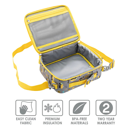 Lunch Bag Construction Trucks