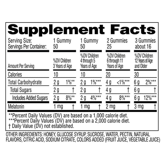 Children’s Sleep with Melatonin Gummies