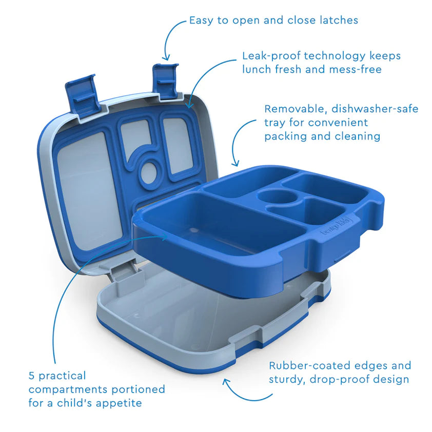 Bentgo Kids Lunch Box Blue