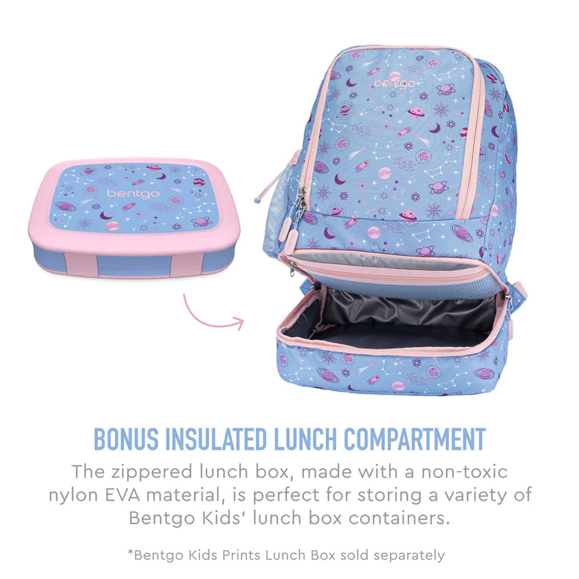 Backpack & Lunch Bag Lavender Galaxy