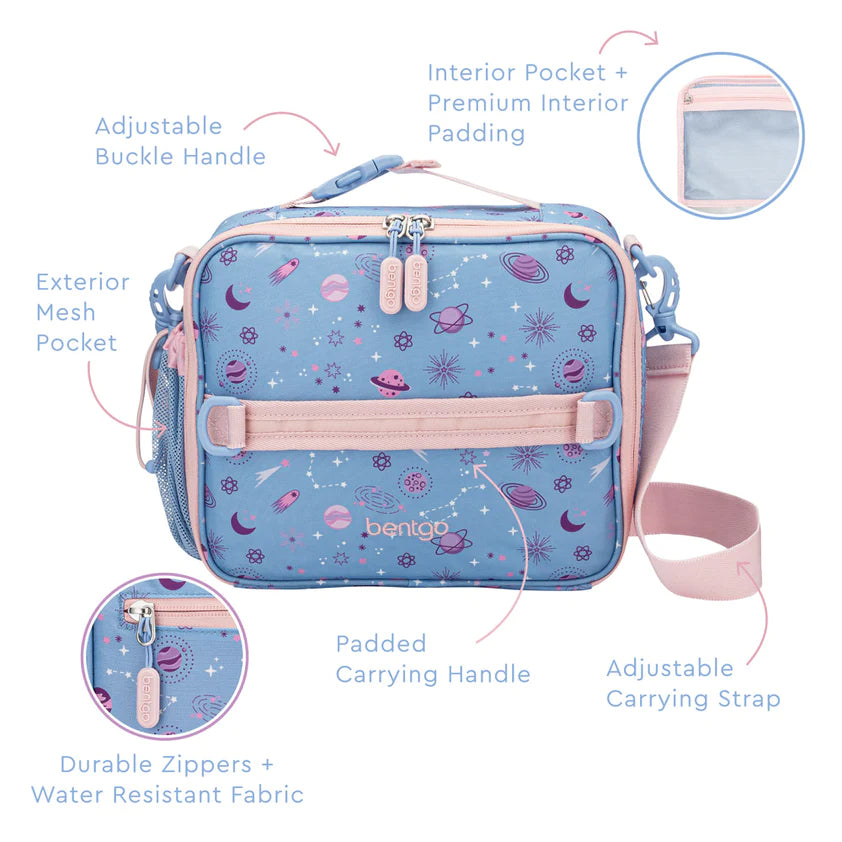 Lunch Bag Lavender Galaxy