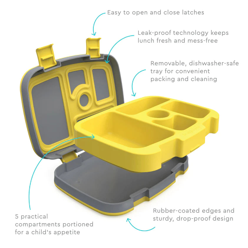 Kids Prints Lunch Box Construction Trucks