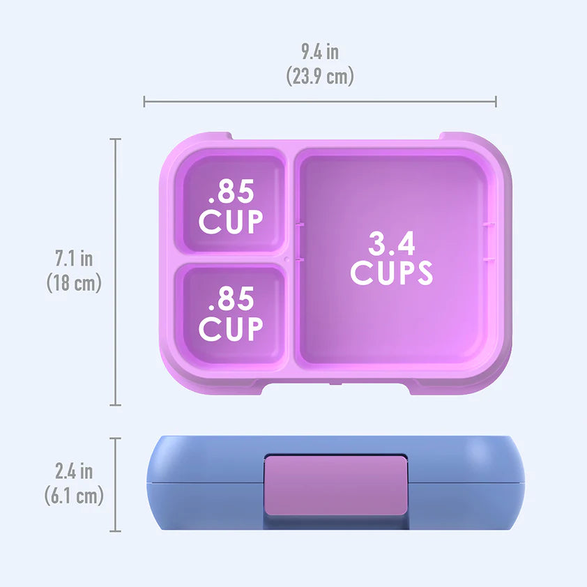 Pop Lunch Box Periwinkle/Pink