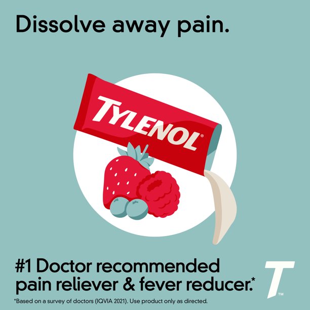 Tylenol Extra Strength Dissolve Packs