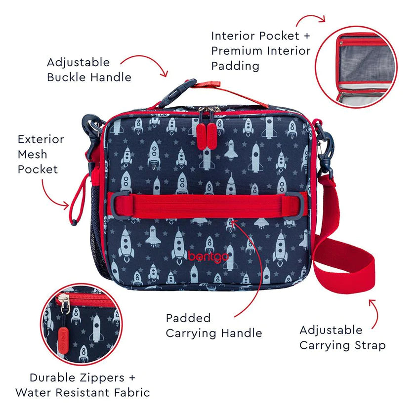 Lunch Bag Space Rockets