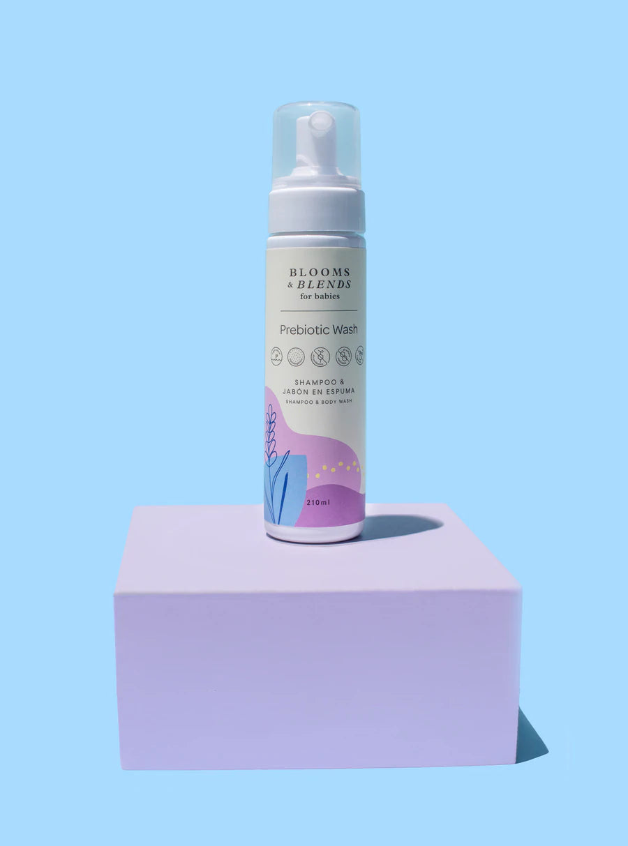 PREBIOTIC WASH - Champú y jabón en espuma
