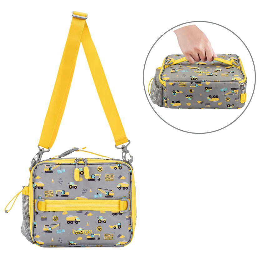 Lunch Bag Construction Trucks