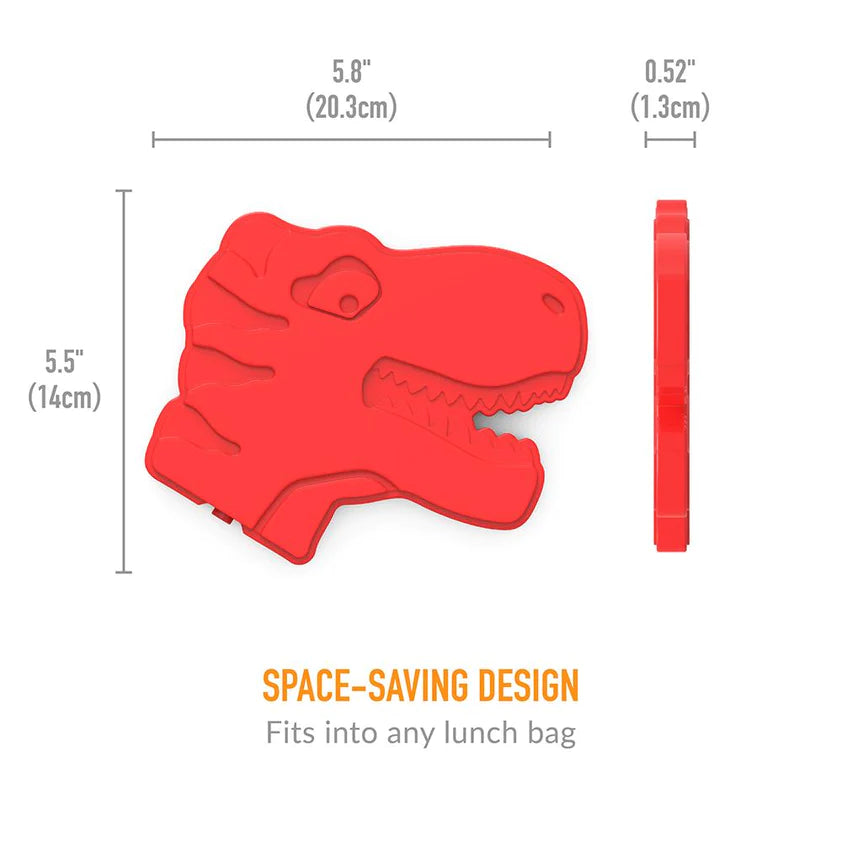 Bentgo Buddies Reusable Ice Packs (4 Pack) - Dinosaur