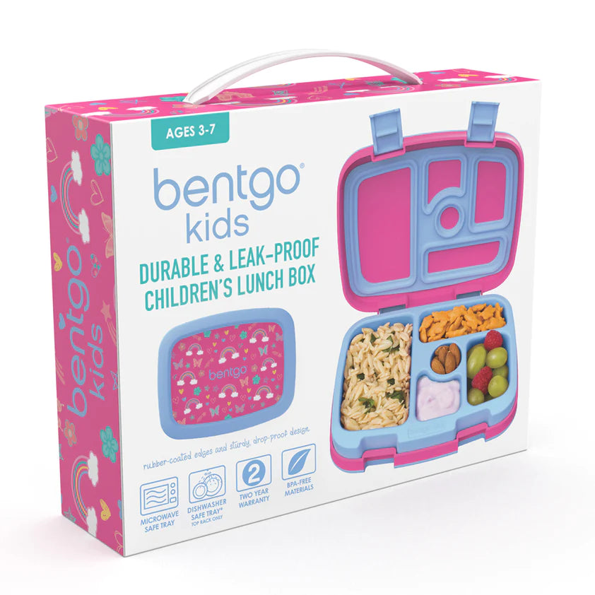 Kids Prints Lunch Box Rainbows and Butterflies