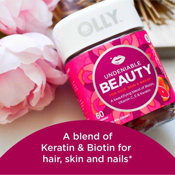 Undeniable Beauty Gummy for Hair, Skin, Nails.