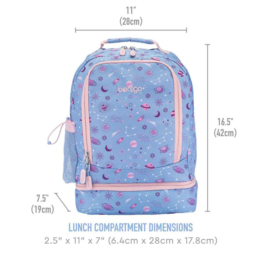 Backpack & Lunch Bag Lavender Galaxy