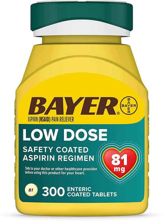ASPIRIN REGIMEN BAYER LOW DOSE