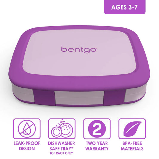 Bentgo Kids Lunch Box Purple