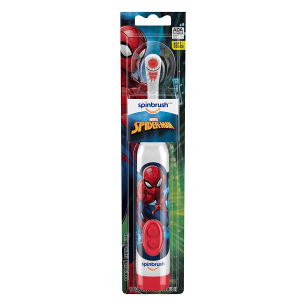 Spiderman Kid’s Spinbrush Electric Battery Toothbrush