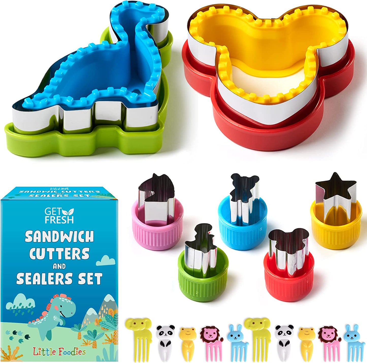 GET FRESH Cortadores y selladores de sándwiches