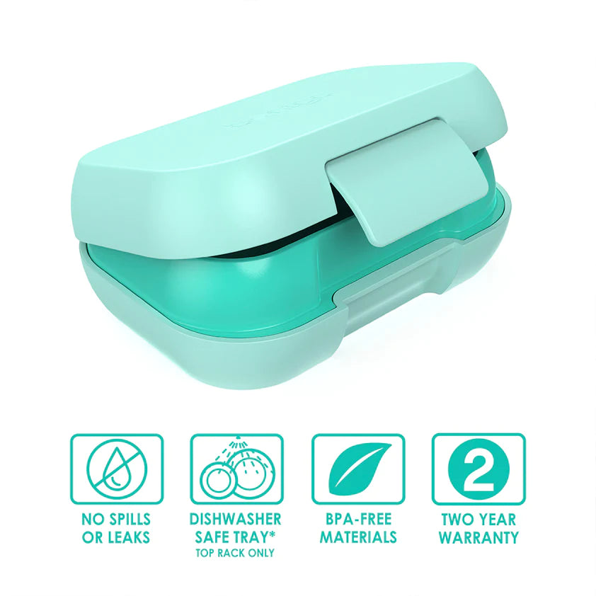 Kids Snack Container Aqua