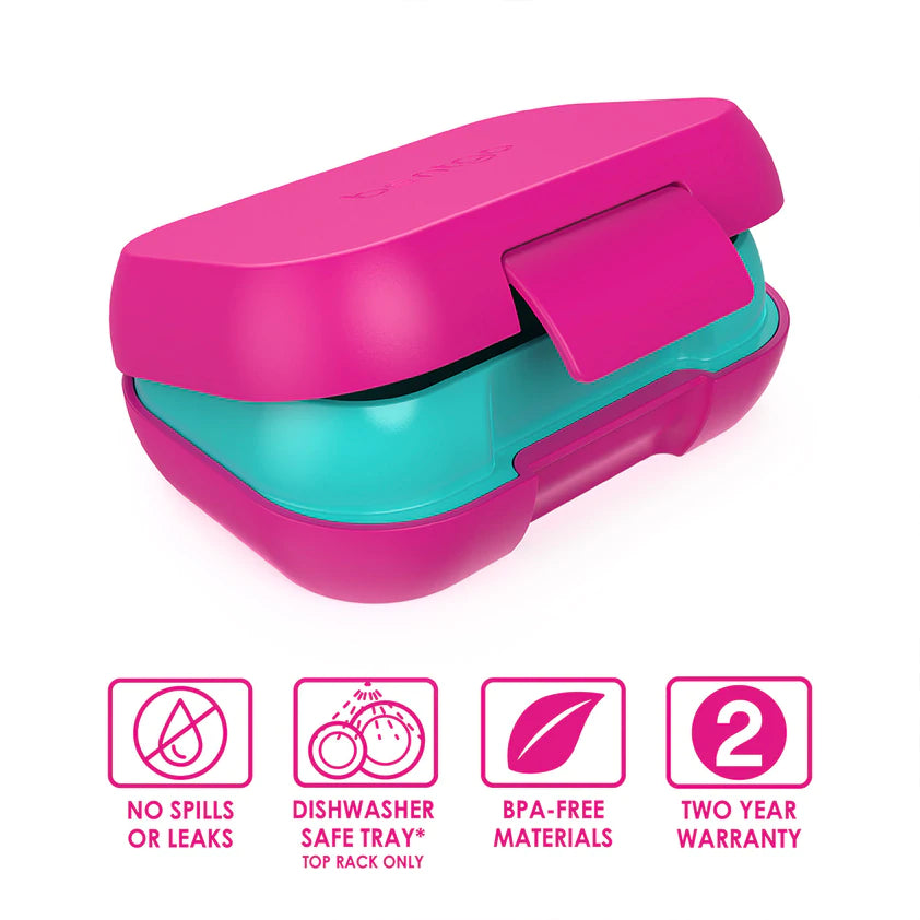 Kids Snack Container Fuchsia