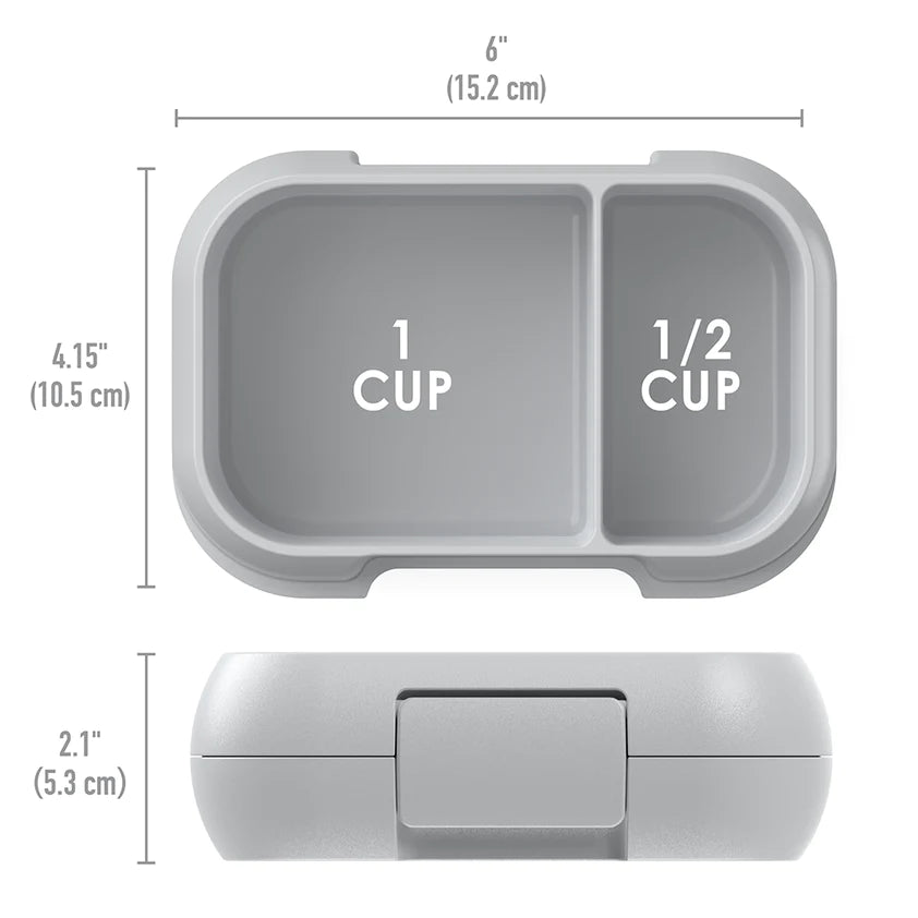 Kids Snack Container Gray