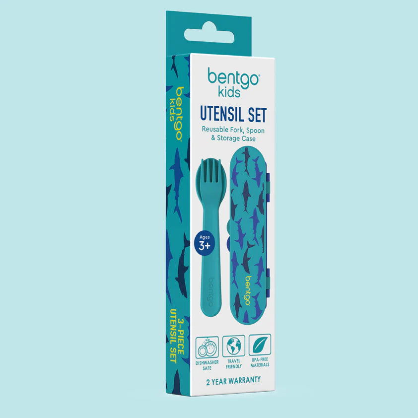 Bentgo Kids Utensils Set Shark