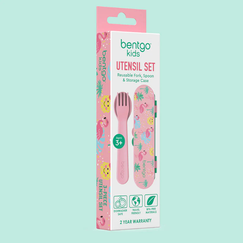 Bentgo Kids Utensils Set Tropical
