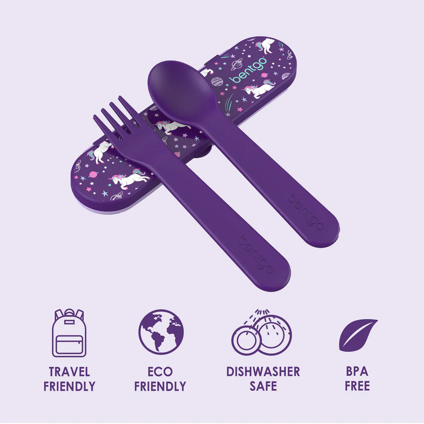 Bentgo Kids Utensils Set Unicorn