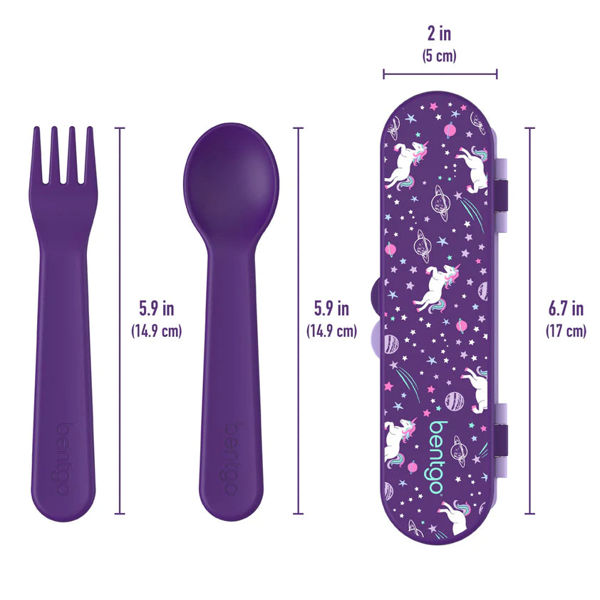 Bentgo Kids Utensils Set Unicorn