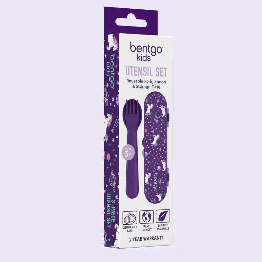 Bentgo Kids Utensils Set Unicorn