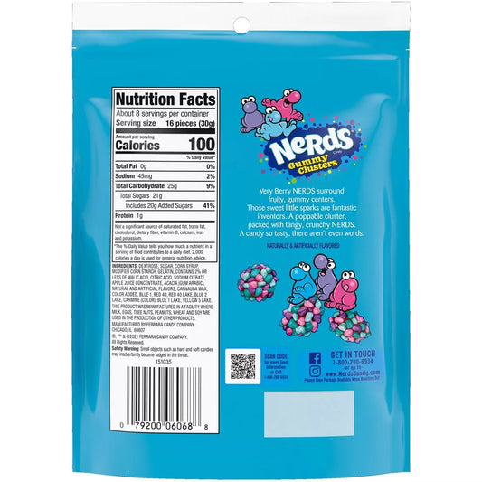 Nerds Gummy Clusters Very Berry- 8oz