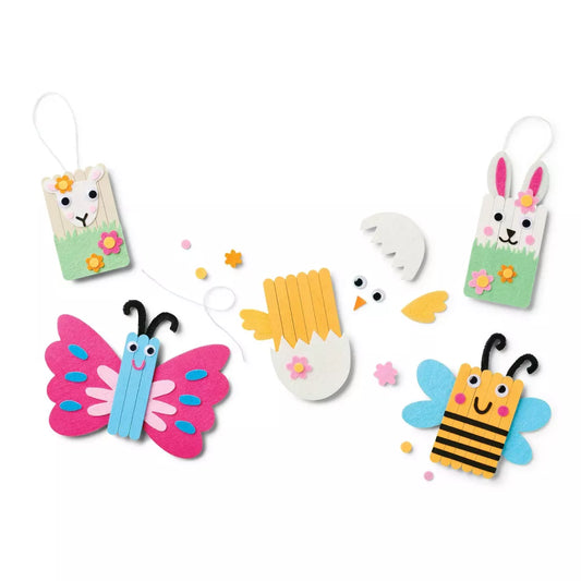 Create-Your-Own Easter Stick Characters kit