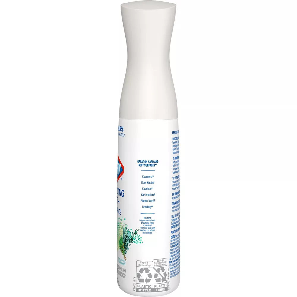 Clorox Disinfecting Mist - Menta de eucalipto lista para usar - 16 fl oz