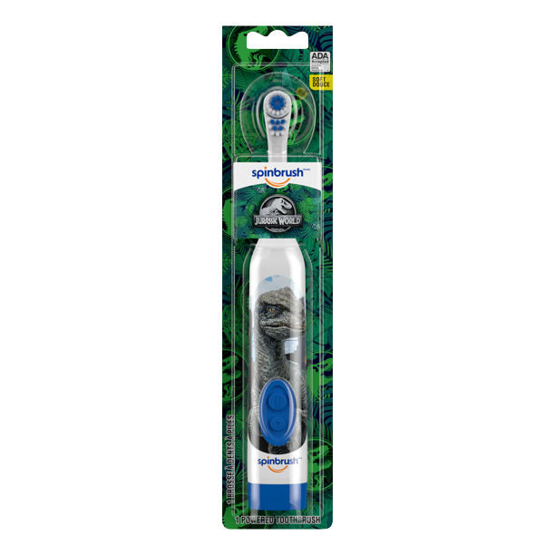 Jurassic World Kid’s Spinbrush Electric Battery Toothbrush