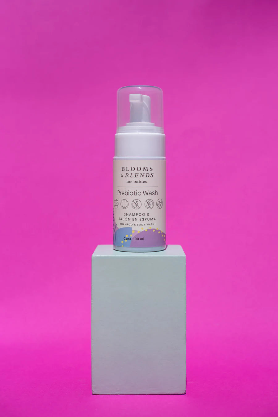 MINI PREBIOTIC WASH - Shampoo y jabón en espuma