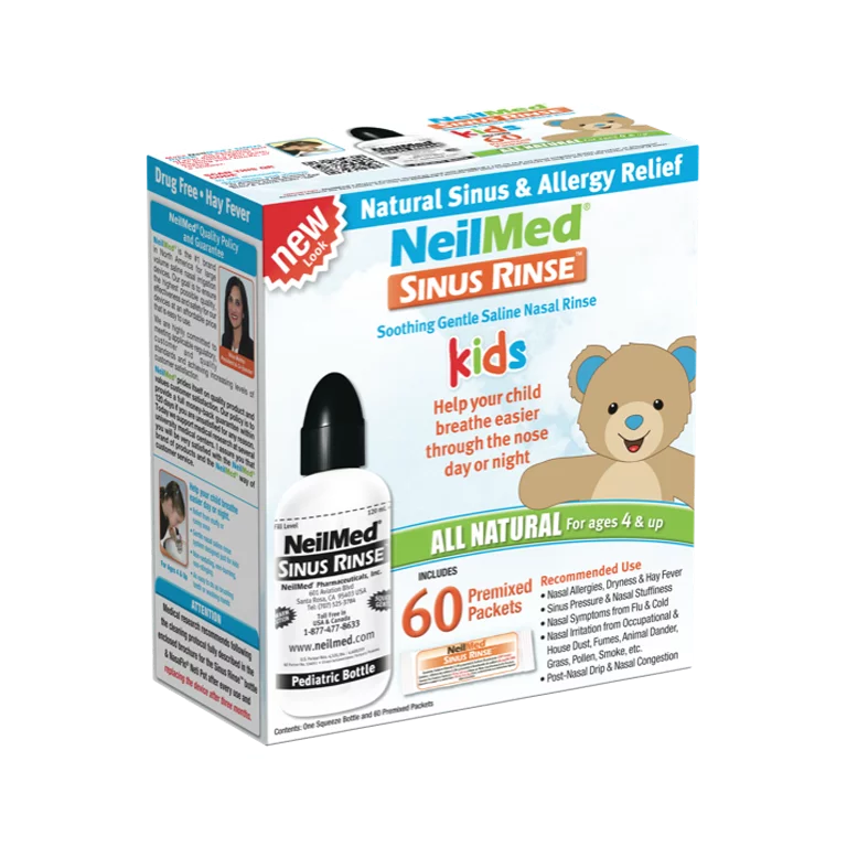 Lavador Nasal Sinus Rinse Kit C/60 Kids