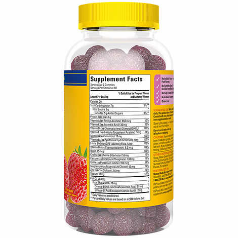 Gomitas prenatales Nature Made, 120 Gomitas